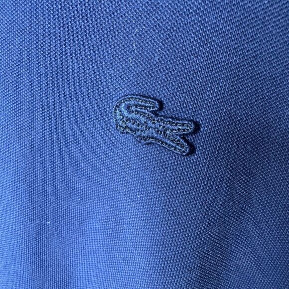 Lactose Shirt Mens 3XLB Navy Blue Polo Short Sleeve Classic Fit - Picture 2 of 8